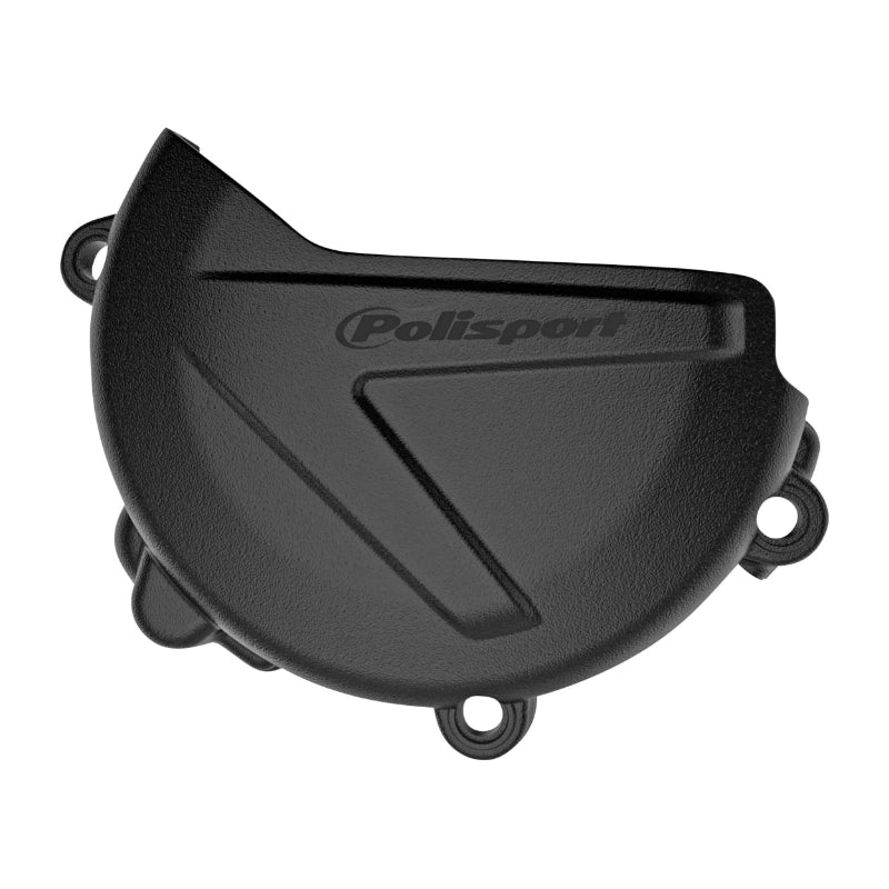 PROTECTION-CLUTCH COVER YAMAHA 125 YZ 2008+2022 BLACK -POLISPORT-