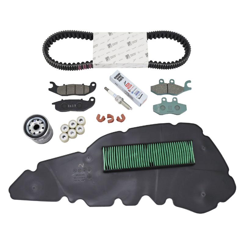 KIT ENTRETIEN MAXISCOOTER ORIGINE PIAGGIO 125 MEDLEY 2020  EURO4 (AVEC PLAQUETTES) -1R000571-