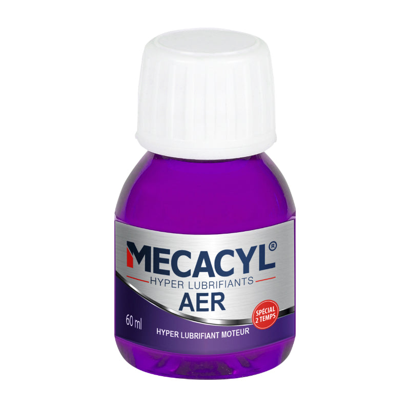 2T MOTORCYCLE ENGINE ADDITIVE MECACYL AER HYPER LUBRICANT 60 ml (SOLD INDIVIDUALLY)