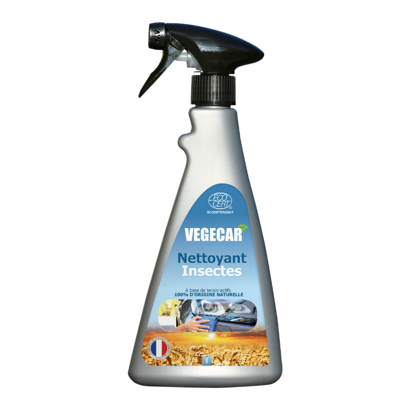 NETTOYANT INSECTES MECACYL VEGECAR 100% D'ORIGINE NATURELLE SPRAY 500 ml (VENDU A L'UNITE)