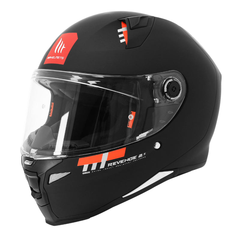 CASQUE INTEGRAL MT REVENGE 2 S UNI NOIR MAT  L (ECE 22.06)