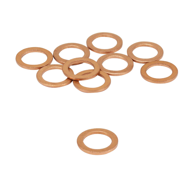 RONDELLE-JOINT DE VIDANGE ARTEIN COPPER WASHERS CUIVRE PLAT DIAM 12 x 18 x 1,50 mm  (BLISTER 10 PIECES)  -PRO SERIES-