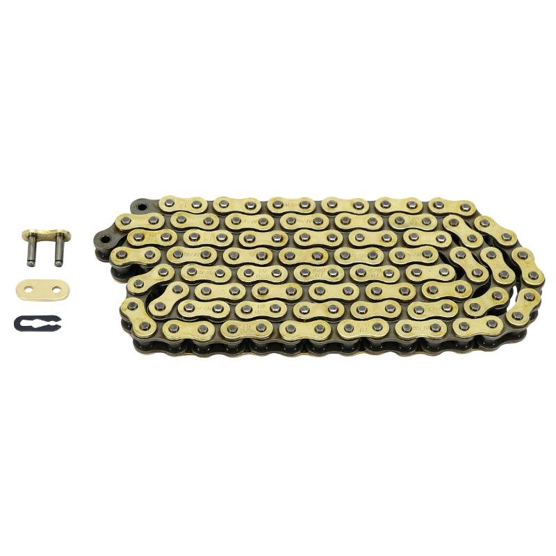 AFAM 420 112 LINKS REINFORCED GOLD MOTORCYCLE CHAIN ​​(A420R1-G 112L)