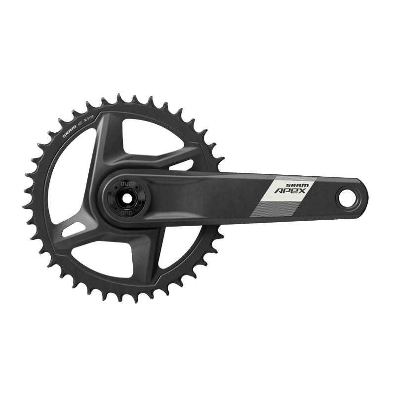 PEDALIER ROUTE - GRAVEL SRAM 12V. APEX XPLR D1 AXE INTEGRE DUB WIDE DM 172,5mm 40Dts