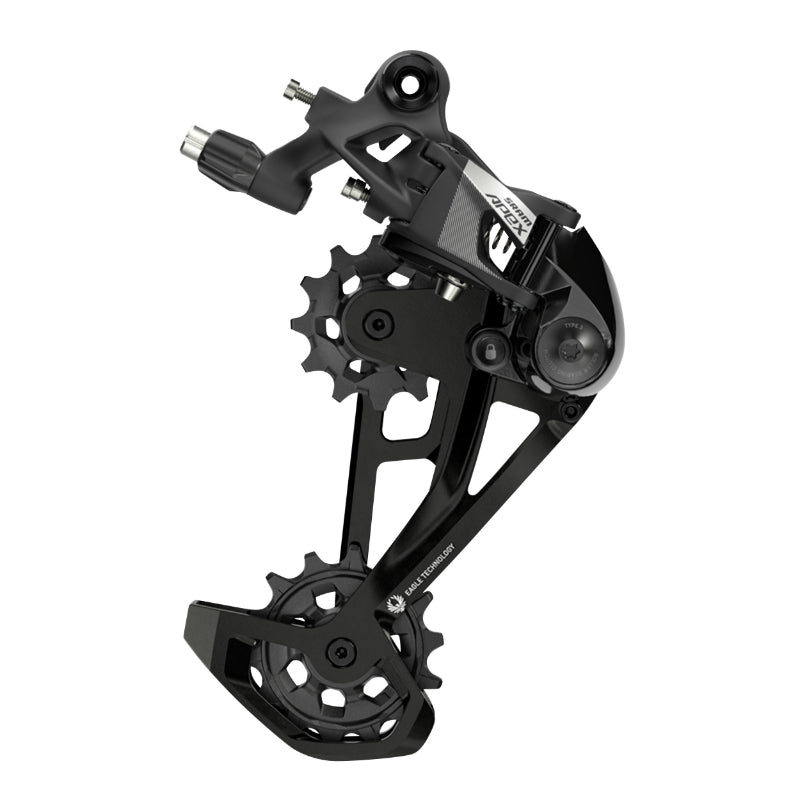 SRAM 12V ROAD - GRAVEL REAR DERAILLEUR. APEX EAGLE D1 BLACK MID CHAINRING MONO MAX 52T