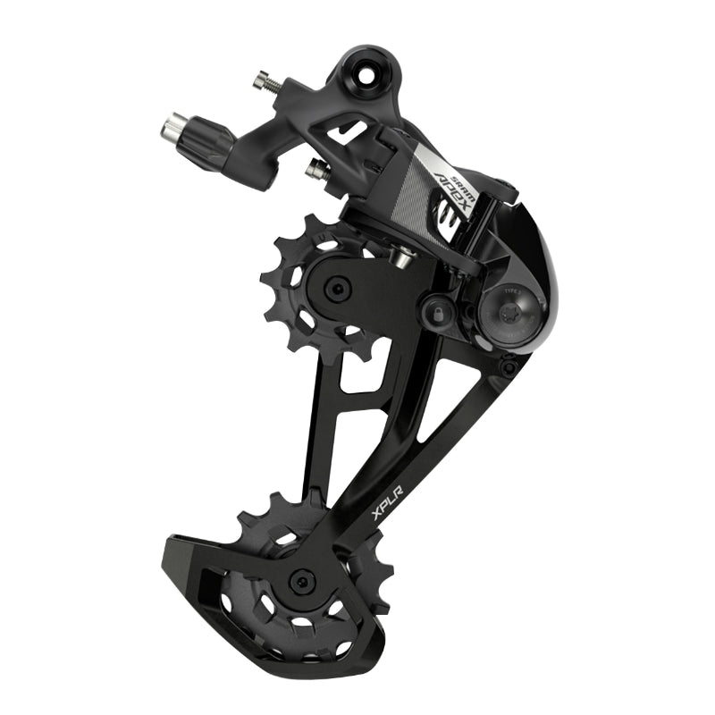 SRAM 12V ROAD - GRAVEL REAR DERAILLEUR. APEX XPLR D1 BLACK MID CHAINRING MONO MAX 44T