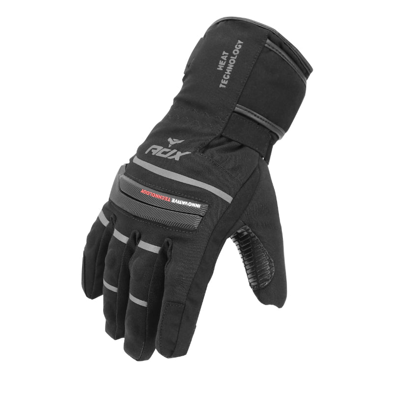 GANTS AUTOMNE-HIVER ADX HUNZA PLUS CHAUFFANT NOIR  T 8 (S)  (HOMOLOGUE NF EN 13594 : 2016)