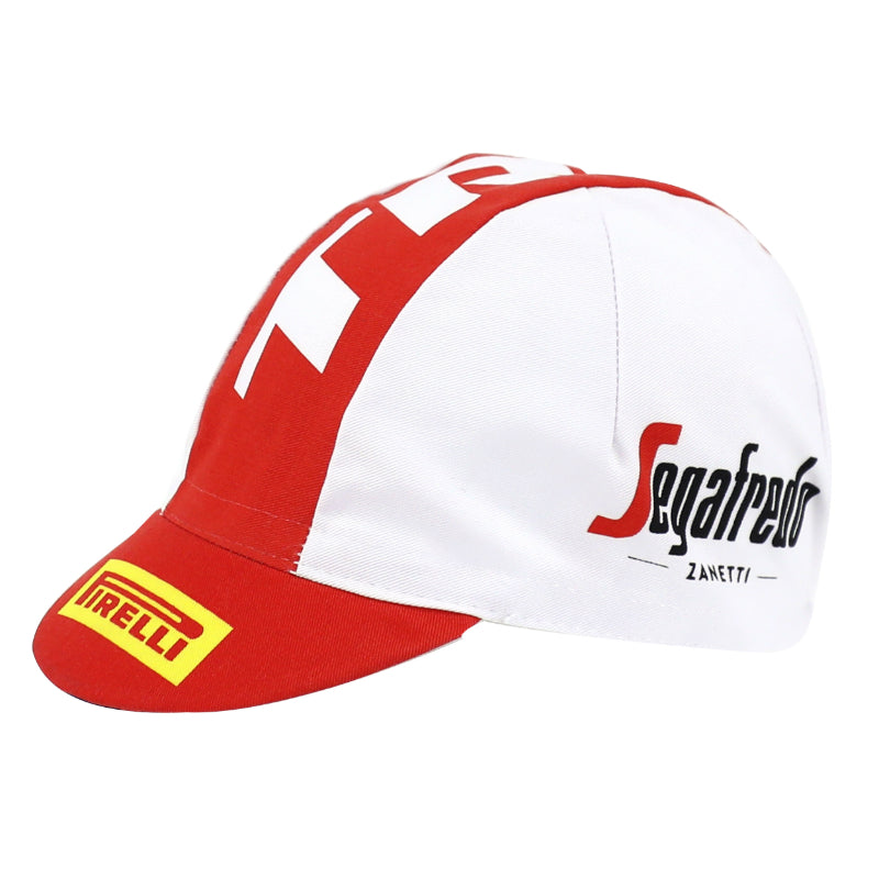 PIRELLI TREK PRO TEAM CYCLING CAP RED-WHITE