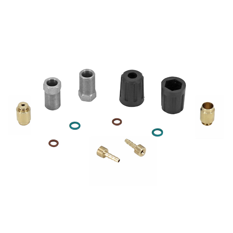 KIT RECHANGE FREIN HYDRAULIQUE STAR (2 RACCORDS + 2 OLIVES + 4 JOINTS) POUR 2 ET 4 PISTONS (VENDU AU KIT)