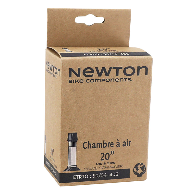 BICYCLE AIR TUBE 20 x 1.95-2.125 NEWTON STANDARD VALVE