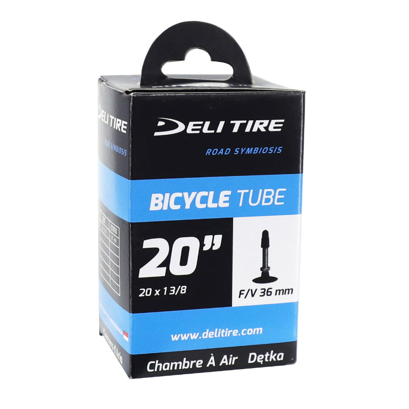 CHAMBRE A AIR VELO 20 x 1 3-8 - 500A DELI VALVE PRESTA 36mm