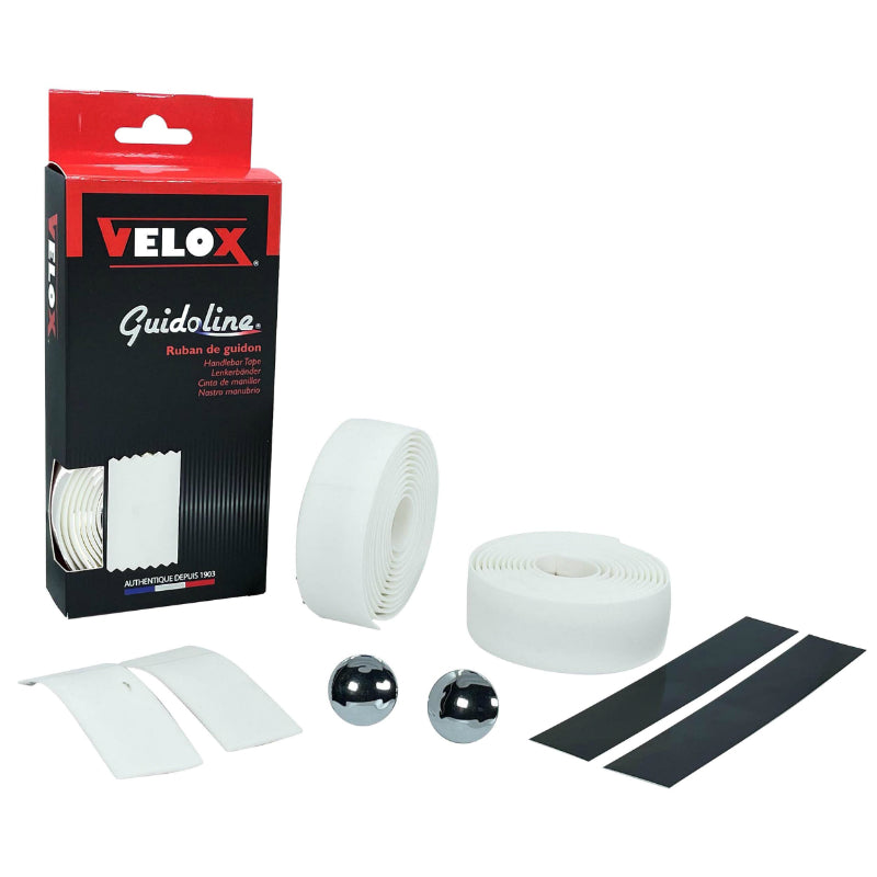 HANDLEBAR TAPE - VELOX MAXI CORK WHITE HANDLEBAR - HANDLEBAR TAPE