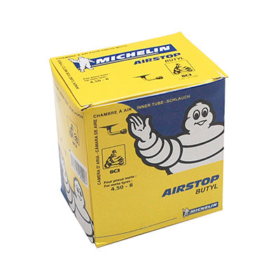 CHAMBRE A AIR  8''  4.50-8 MICHELIN 8C3 VALVE COUDE 90°