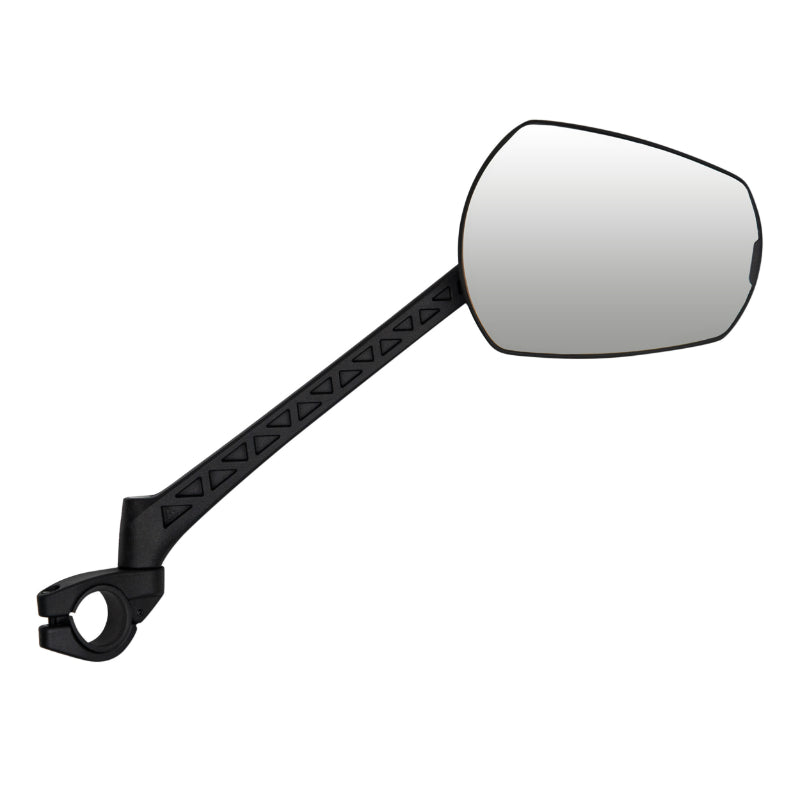 RETROVISEUR VELO DROIT ZEFAL ESPION E80 DROIT RABATTABLE FIXATION SUR CINTRE COLLIER (MIROIR 80 cm2)