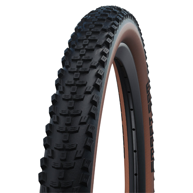 MTB TIRE 29 X 2.60 SCHWALBE SMART SAM ADDIX PERFORMANCE BLACK BRONZE SIDEWALL TR (65-622) COMPATIBLE VAE