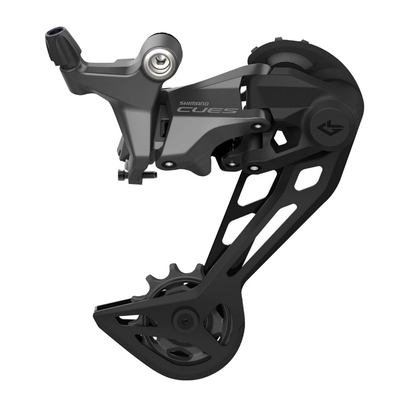 DERAILLEUR VTT ARRIERE SHIMANO 11V. CUES U6020 SHADOW RD POUR DOUBLE PLATEAU