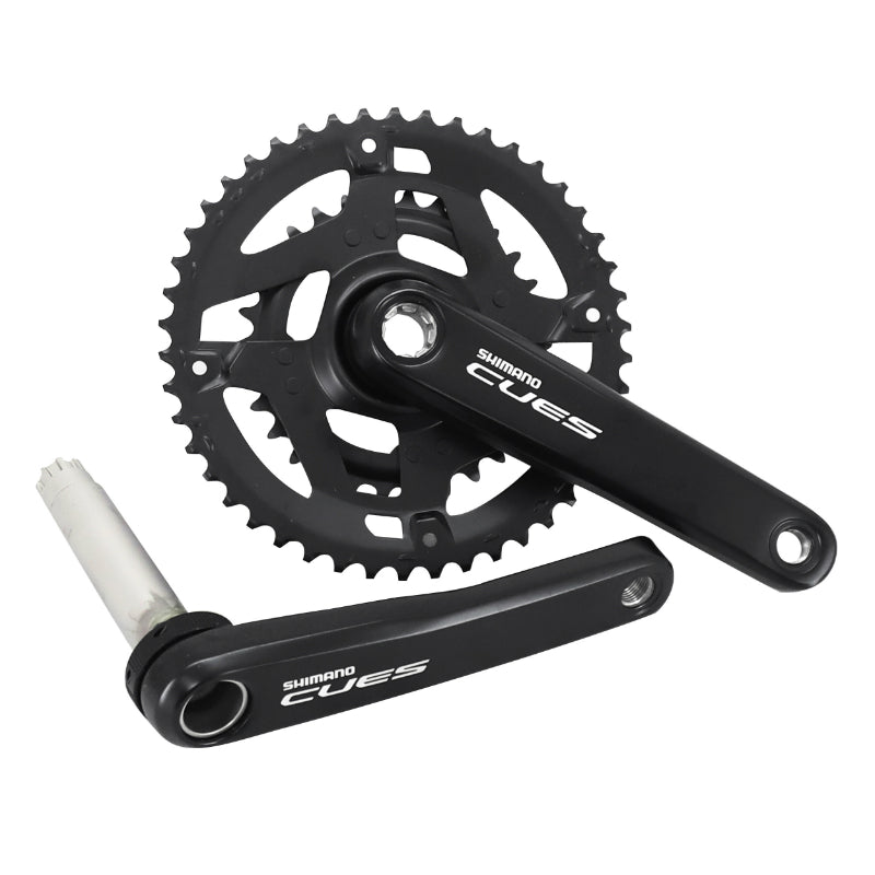 PEDALIER VTT SHIMANO 9-10V. CUES U4000  170mm 46-30 DTS (INTEGRE)