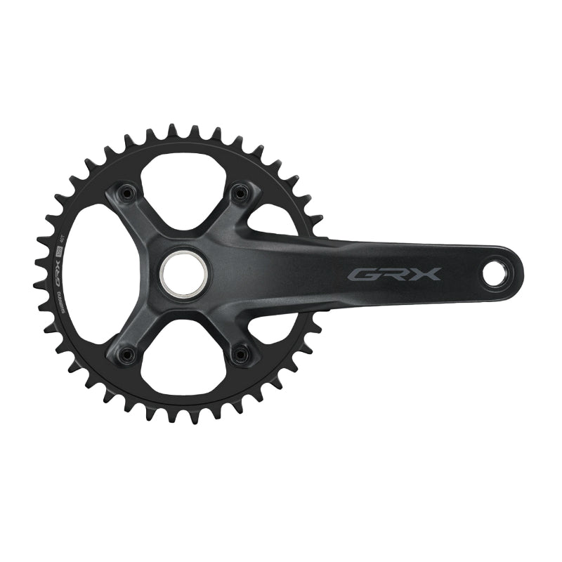 SHIMANO 12V GRAVEL CRANKSET. GRX RX610 BLACK 175mm 40DTS