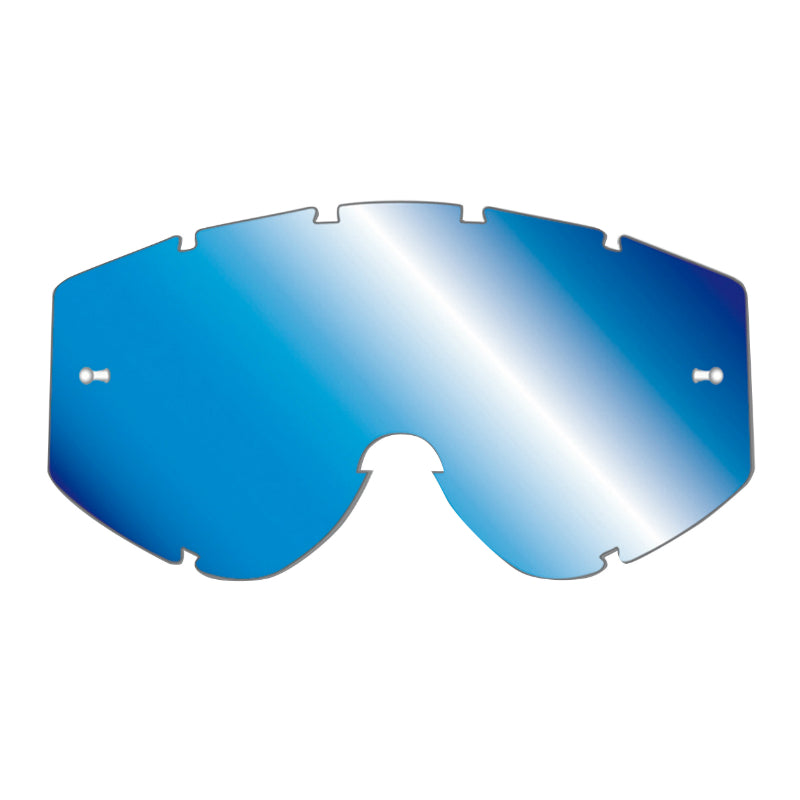 ECRAN MASQUE-LUNETTES CROSS PROGRIP POUR MODELE 3309 RAPID MULTILAYERED BLEU -ANTI-BUEE-ANTI-RAYURES-ANTI-U.V. (3396)