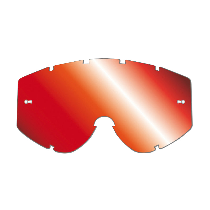 ECRAN MASQUE-LUNETTES CROSS PROGRIP POUR MODELE 3309 RAPID MULTILAYERED ROUGE -ANTI-BUEE-ANTI-RAYURES-ANTI-U.V.