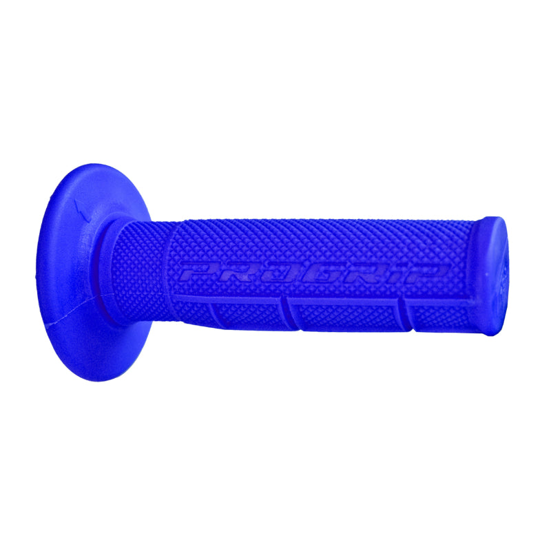 REVETEMENT POIGNEE PROGRIP MOTO OFF ROAD 794 SIMPLE DENSITE BLEU CLOSED END 115mm (CROSS-MX) (PAIRE)