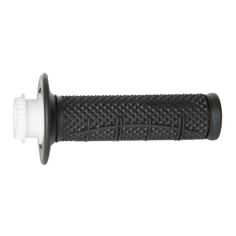 PROGRIP MOTORFIETS OFF ROAD 809 ENKELE DICHTHEID ZWART-ZWART GESLOTEN EINDHENDEL BEDEKEND 115 mm (MET SLOT AAN - GELEVERD MET 7 2T of 4T EINDEN) (CROSS-MX) (PAAR)