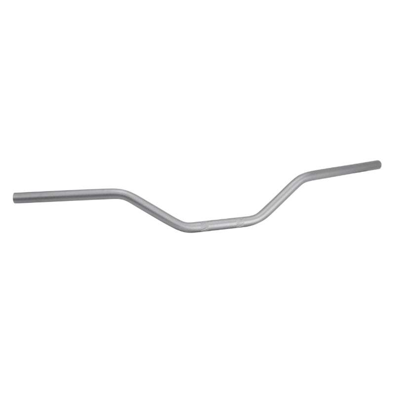 BUZZETTI ALU MOTORCYCLE HANDLEBAR DIAM 22 mm L810 mm H120 mm SILVER WITHOUT REINFORCEMENT BAR