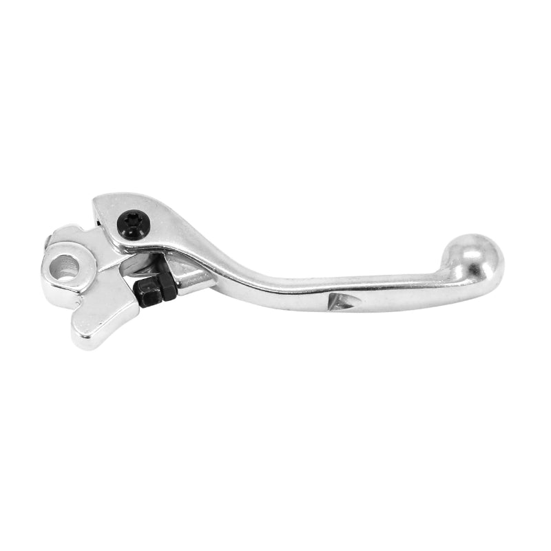 OFF ROAD MOTORCYCLE BRAKE LEVER ADAPTABLE KAWASAKI 125 KX 2000+2008, 250 KX F 2004+2012, 450 KX F 2006+2012-SUZUKI 125 RM 2001+2009, 250 RMZ 2004+2014, 450 RMX Z 2010+2014 SILVER -BUZZETTI-