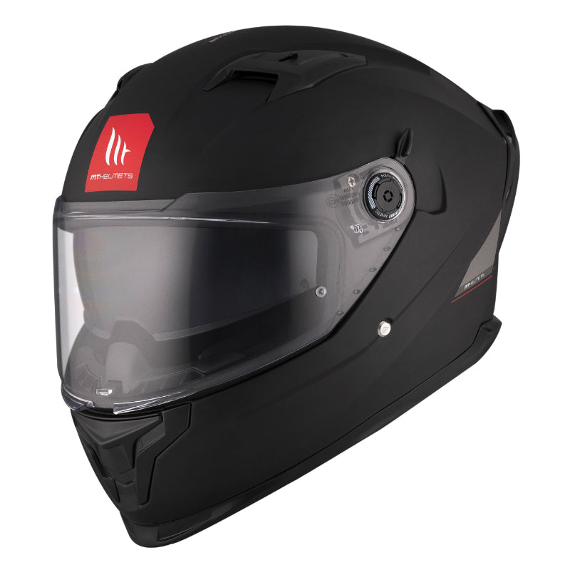 CASQUE INTEGRAL MT BRAKER SV FF128SV A1 UNI NOIR MAT    XS  (DOUBLE ECRANS) (ECE 22.06)