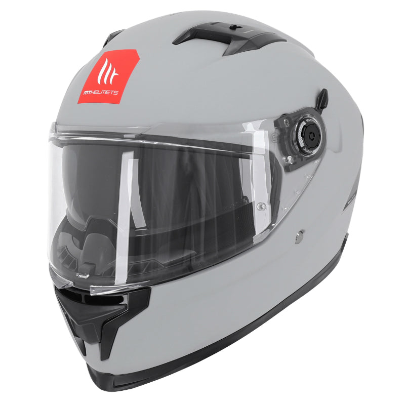 CASQUE INTEGRAL MT BRAKER SV A12 UNI GRIS NARDO MAT  (DOUBLE ECRANS) (ECE 22.06)