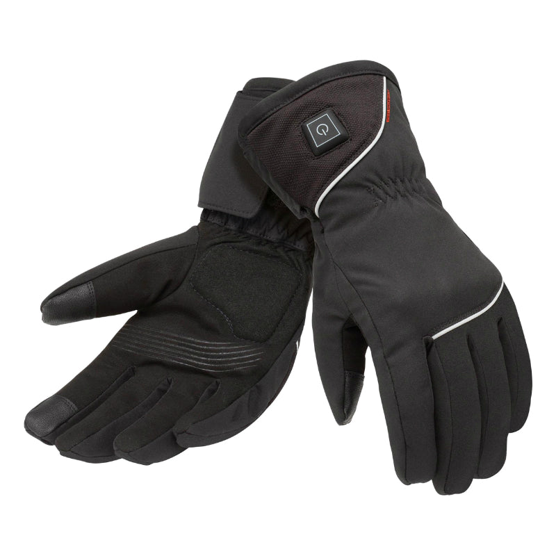 TUCANO MEN'S HYDROWARM HEATED BLACK FALL-WINTER GLOVES SIZE 11 (XXL) TOUCH SCREEN COMPATIBLE (COMES WITH BATTERY) (EN 13594:2015 APPROVED)