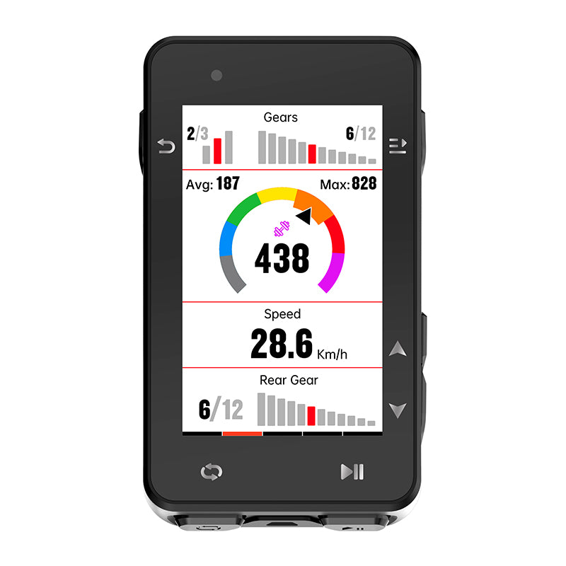 GPS - COMPTEUR IGPSPORT IGS630S COULEUR AVEC VITESSE, ALTIMETRE, TEMPERATURE COMPATIBLE STRAVA ET GROUPES ELECTRIQUE- AUTONOMIE AMELIOREE 45H, NOUVELLES FONCTIONS ENTRAINEMENT ET MEMOIRE 16GB