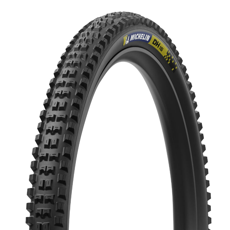 GRAVITY MTB TIRE 29 X 2.40 MICHELIN DH16 BLACK BLUE-YELLOW STICKERS TUBELESS READY RACING LINE TS (61-622)