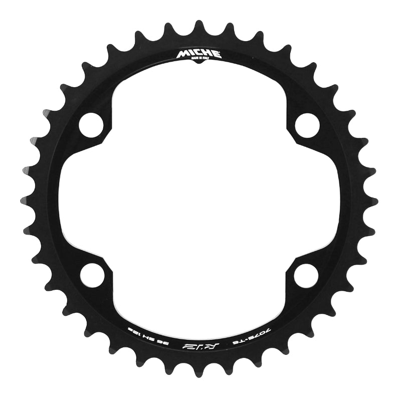 ROAD CHAINRING 4BRA D.110 FOR SHIMANO 105 R7100 - ULTEGRA R8100 MICHE 36T INTERIOR BLACK 12V.