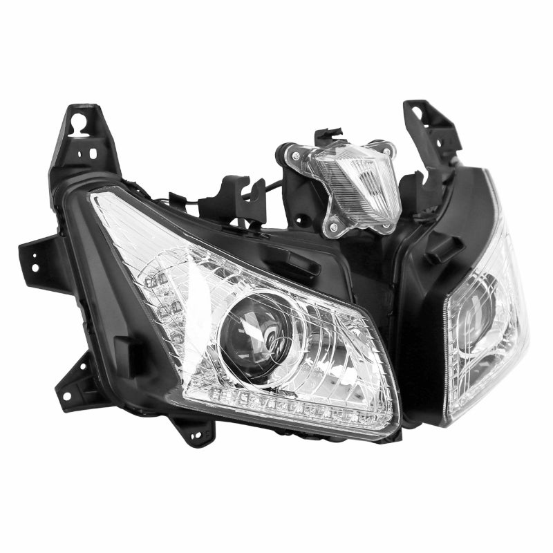 PHARE-OPTIQUE MAXISCOOTER ADAPTABLE YAMAHA 530 TMAX 2012+2014 (LED) (OEM : 59C8430000) -HOMOLOGUE CE-  -P2R-