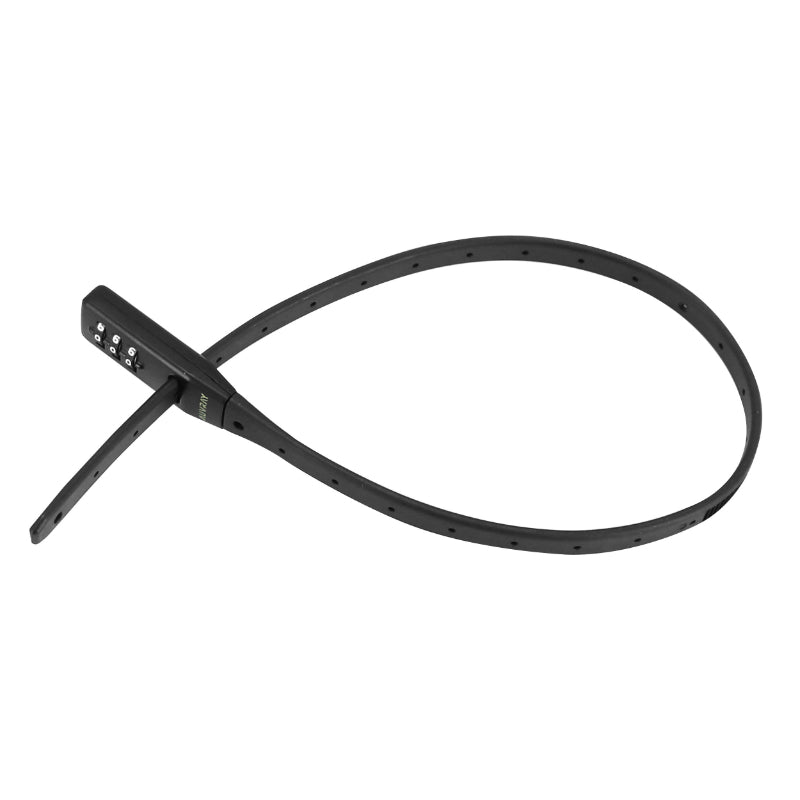 ANTIVOL VELO CABLE A  COMBINAISON AUVRAY FLEXI.LOCK L 50 cm NOIR -SECURITE NIVEAU 1-10-