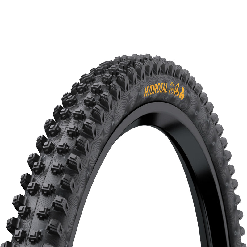 PNEU VTT GRAVITY 27.5 X 2.40 CONTINENTAL HYDROTAL DOWNHILL SUPER SOFT FRONT-AVANT NOIR TUBELESS READY TS (60-584) (650B) TERRAINS BOUEUX COMPATIBLE VAE