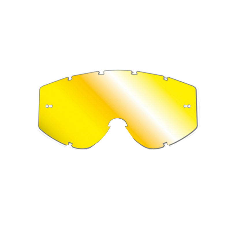 ECRAN MASQUE-LUNETTES CROSS PROGRIP POUR MODELE 3300 VISION MULTILAYERED JAUNE - ANTI-BUEE-ANTI-RAYURES-ANTI-U.V.