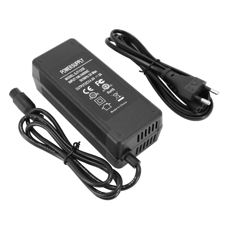 SCOOTER BATTERY CHARGER 48V - 54.6V 2A (GX16 CONNECTOR) -P2R SELECTION-