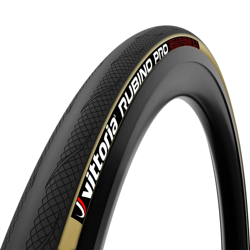 ROAD TIRE 700 X 28 VITTORIA RUBINO PRO 4 BLACK-BEIGE GRAPHENE 2.0 TS (28-622)