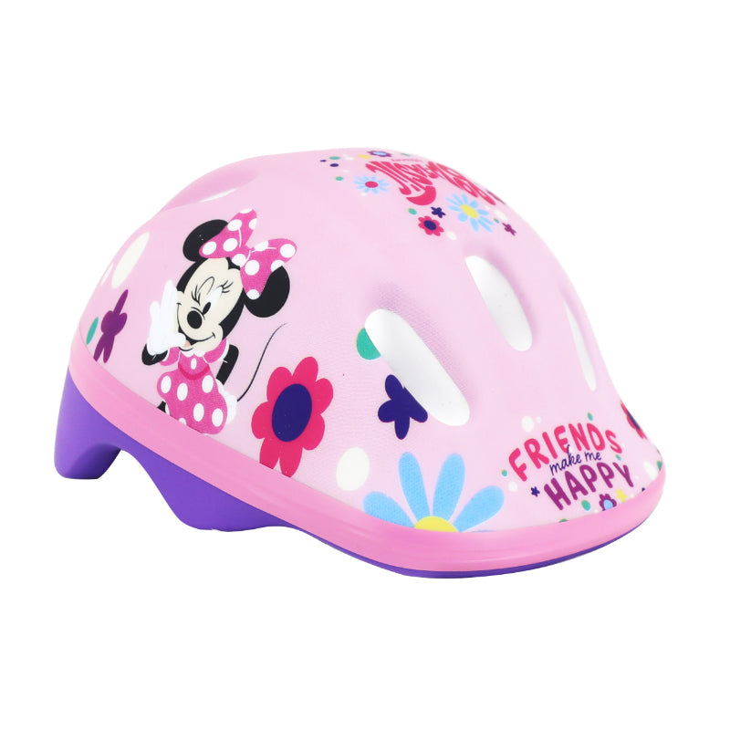 DISNEY V2 MINNIE PINK CHILDREN'S BICYCLE HELMET SIZE 44-48 (SOLD ON CARD)