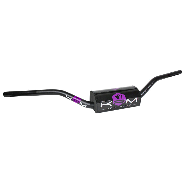 HANDLEBAR 50 A BOX KRM PRO RIDE OVERSIZE DIAM 28.6mm ALU BLACK-PURPLE WITH FOAM