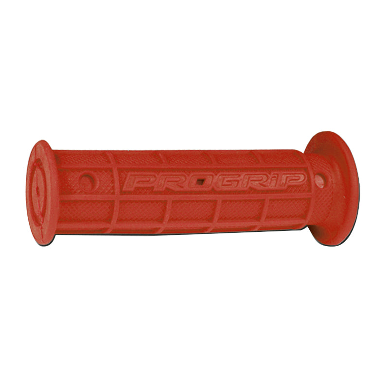 REVETEMENT POIGNEE PROGRIP QUAD 726 DOUBLE DENSITE ROUGE CLOSED END 125mm (ATV-JETSKI Ø22-22) (PAIRE)