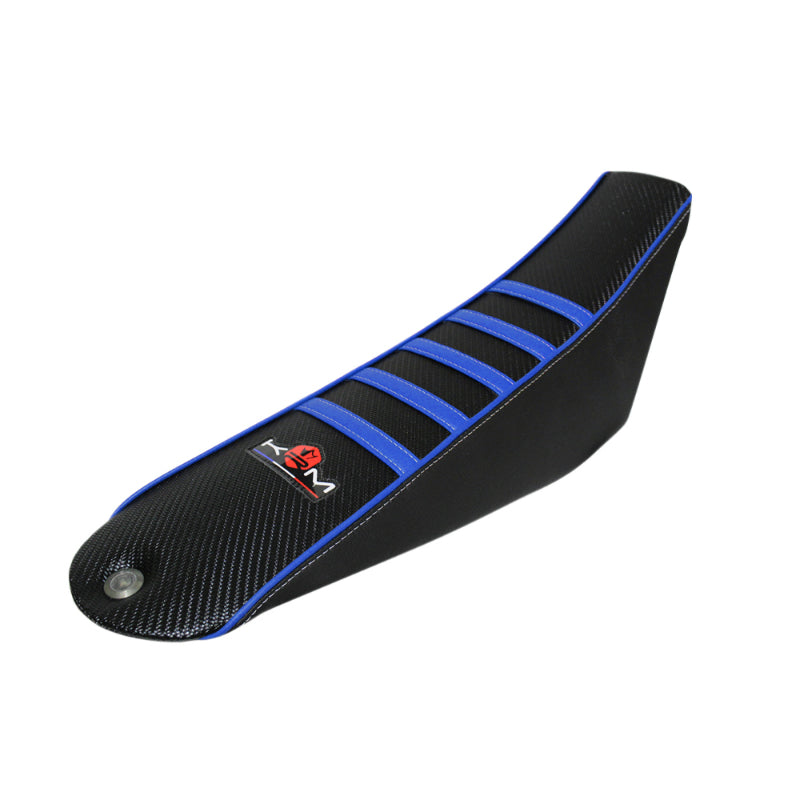 COUVRE-HOUSSE DE SELLE 50 A BOITE KRM PRO RIDE POUR BETA 50 RR 2011+2020 NOIR-BLEU