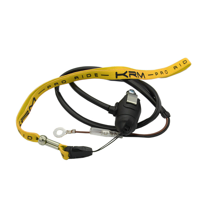 COUPE CIRCUIT-CONTACT KRM PRO RIDE MAGNETIQUE NOIR LANIERE JAUNE (NORMALEMENT OUVERT)