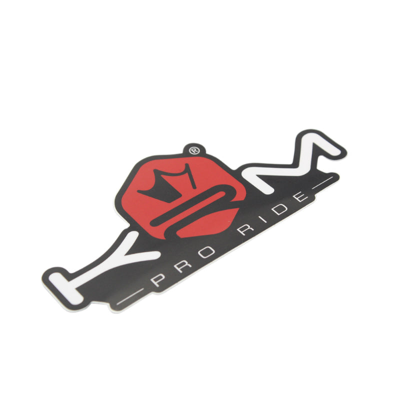 AUTOCOLLANT-STICKER KRM PRO RIDE 170x80 mm ROUGE (VENDU A L'UNITE)