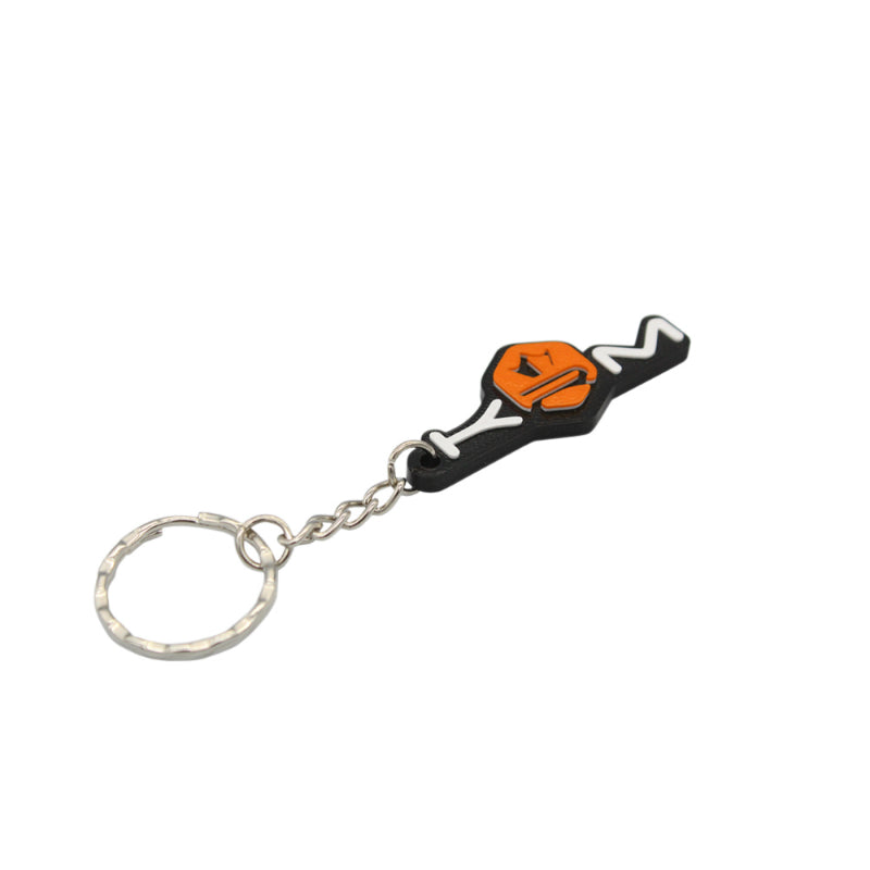 PORTE CLES KRM PRO RIDE 52x21 mm ORANGE (VENDU A L'UNITE)