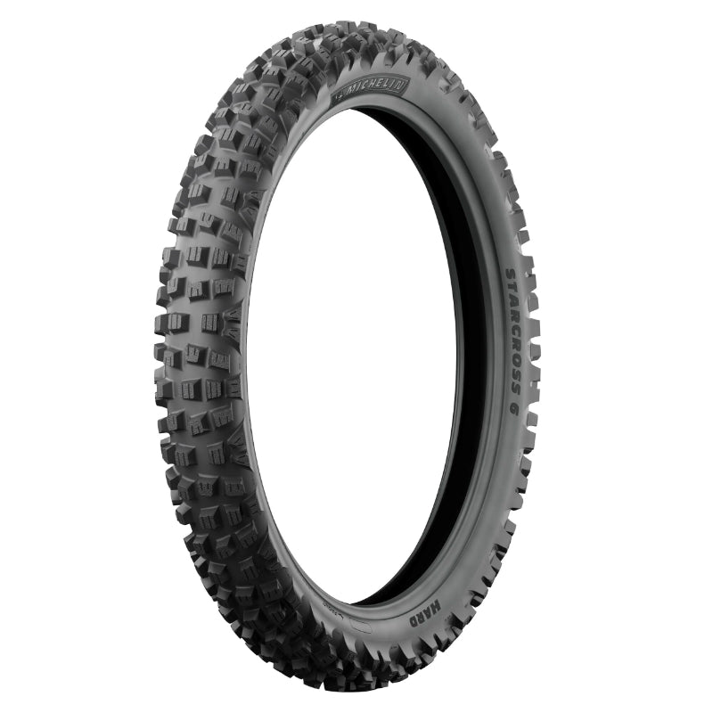 MOTORCYCLE TIRE 21'' 90-100-21 MICHELIN STARCROSS 6 HARD FRONT TT 57M (NHS)