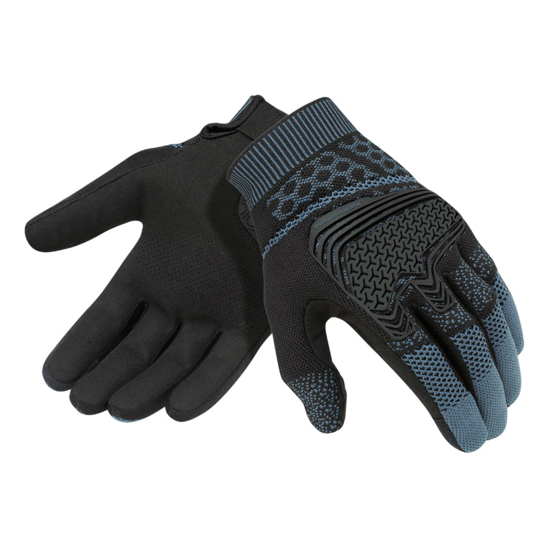 GANTS PRINTEMPS-ETE TUCANO MIXTE SUPERMANO NOIR-BLEU CLAIR  T 8 (S)  (HOMOLOGUE EN 13594:2015-CE) (COMPATIBLE ECRAN TACTILE)