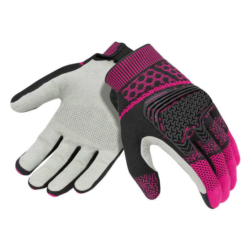 GANTS PRINTEMPS-ETE TUCANO MIXTE SUPERMANO NOIR-ROSE  T 8 (S)  (HOMOLOGUE EN 13594:2015-CE) (COMPATIBLE ECRAN TACTILE)